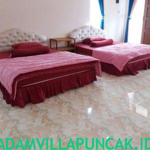 villa tri puncak 7 kamar