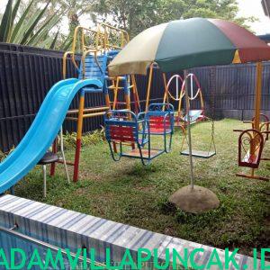 villa kota bunga kolam renang pribadi