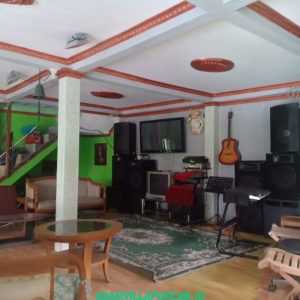 Villa Hijau Puncak 5 Kamar Fasilitas Kolam Renang, Karaoke & Billiard