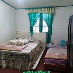 Villa Hijau Puncak 5 Kamar Fasilitas Kolam Renang, Karaoke & Billiard