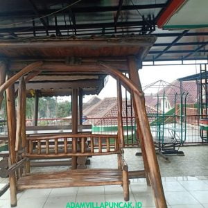 Villa Hijau Puncak 5 Kamar Fasilitas Kolam Renang, Karaoke & Billiard