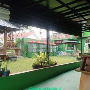 Villa Hijau Puncak 5 Kamar Fasilitas Kolam Renang, Karaoke & Billiard