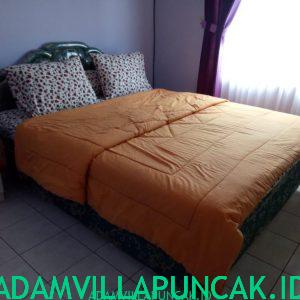 villa ungu puncak 2 kamar tidur
