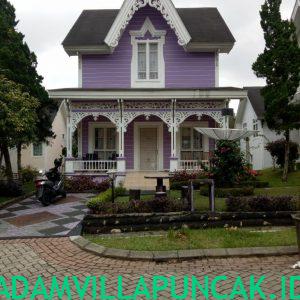 villa ungu puncak 2 kamar tidur