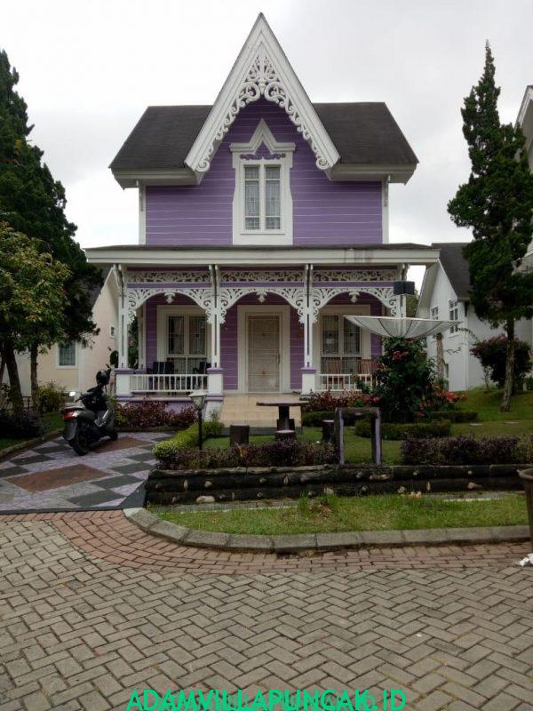 villa ungu puncak 2 kamar tidur