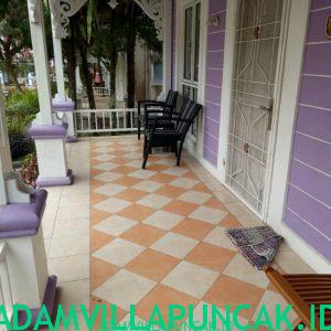 villa ungu puncak 2 kamar tidur
