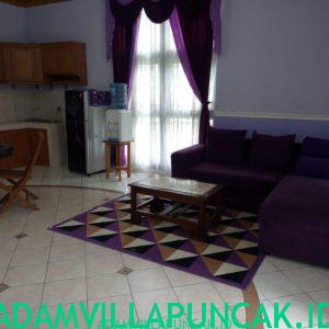 villa ungu puncak 2 kamar tidur
