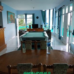 Villa Hijau Cipanas 3 Kamar Private Pool & Billiard