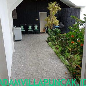 villa dn puncak 6 kamar kolam renang pribadi
