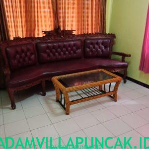 villa geulis puncak kolam renang pribadi