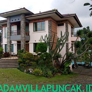 villa mewah di puncak