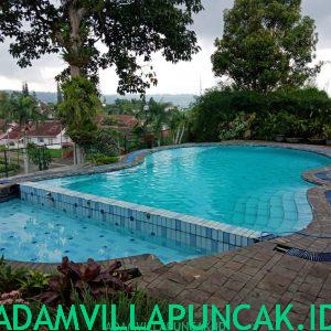 villa mewah di puncak