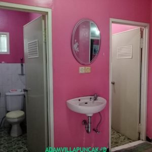 villa cipendawa puncak 6 kamar kolam renang pribadi