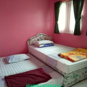 villa cipendawa puncak 6 kamar kolam renang pribadi