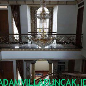 villa di kota bunga kolam renang pribadi