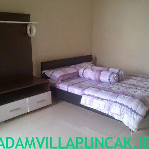 villa di kota bunga kolam renang pribadi