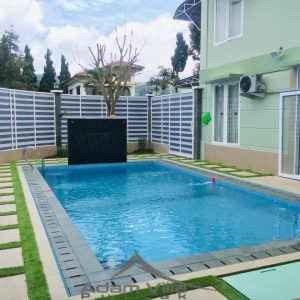 Villa Minimalis 4 Kamar Kolam Renang Pribadi