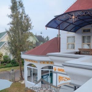 villa mewah di puncak dengan private pool