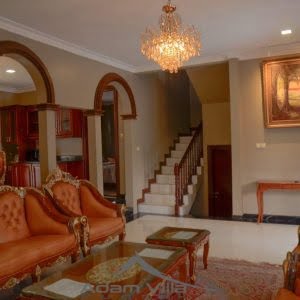 villa mewah di puncak dengan private pool