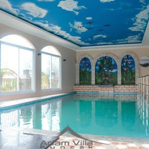 villa mewah di puncak dengan private pool