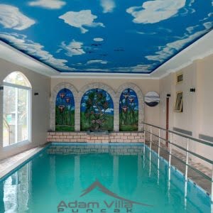 villa mewah di puncak dengan private pool