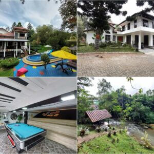 Villa MN1 Puncak 5 Kamar Private Pool, Billiard, Karaoke, Wifi