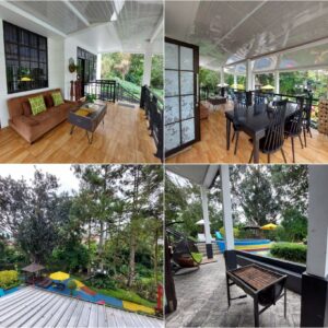 Villa MN1 Puncak 5 Kamar Private Pool, Billiard, Karaoke, Wifi