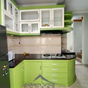 Villa Seruni Minimalis Puncak 4 Kamar Private Pool & Karaoke