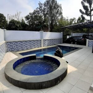 Villa Alburi Puncak 3 Kamar Kolam Pribadi