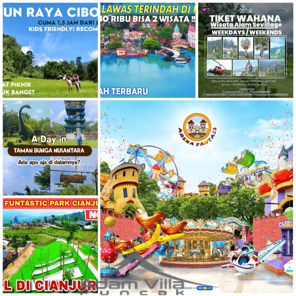 6 Destinasi Wisata Favorit di Cipanas Puncak